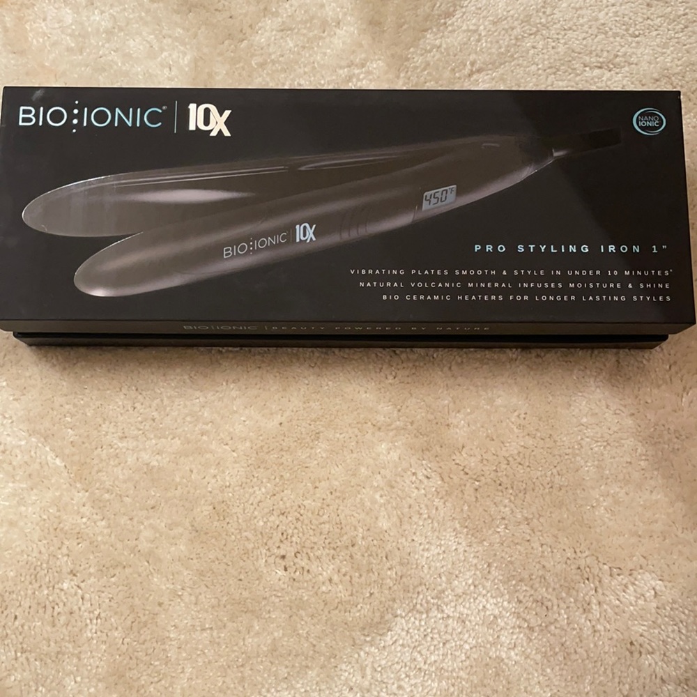 10X Pro Straightening & Styling Iron